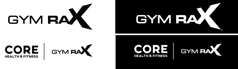 GymRax, logos et local