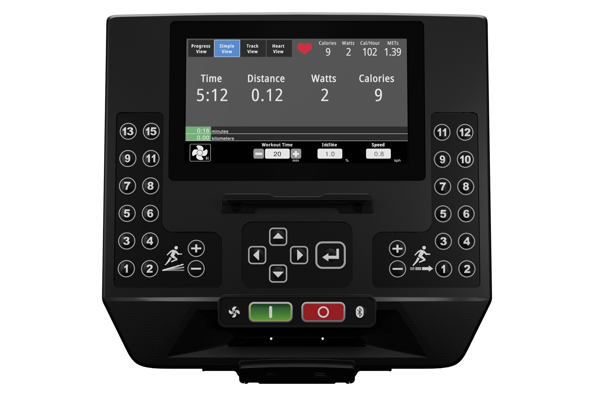Console LCD Stepmill Freeclimber 700-0549 Avant